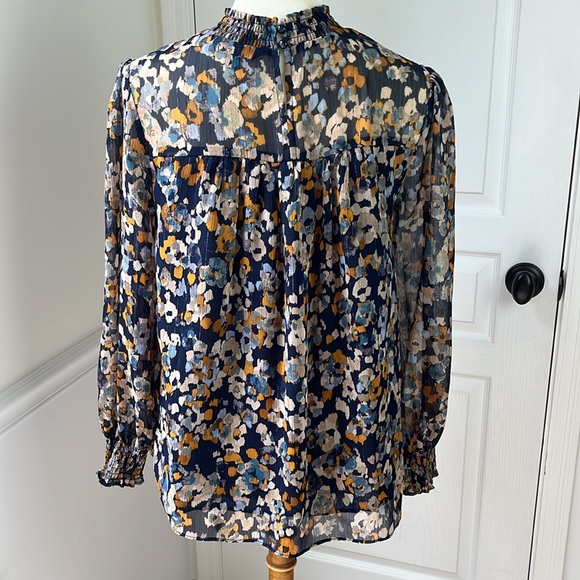 Zac & Rachel Floral Print Blouse - Picture 7 of 11